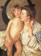 Mary Cassatt Mother and Son USA oil painting reproduction